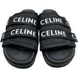 セリーヌ CELINE ピーテオストラッピーサンダル 362785085C ブラック ラバー メンズ サンダル