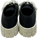 プラダ PRADA Re-Nylon プラットフォームスニーカー ブラック ナイロン レディース スニーカー
