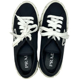 プラダ PRADA Re-Nylon プラットフォームスニーカー ブラック ナイロン レディース スニーカー