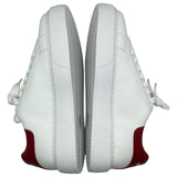 プラダ PRADA ロゴローカットスニーカー 2EG361 ホワイト レザー メンズ スニーカー