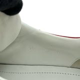 プラダ PRADA ロゴローカットスニーカー 2EG361 ホワイト レザー メンズ スニーカー