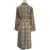 バーバリー BURBERRY チェック柄スプリングコート 8008846 ベージュ ポリエステル/コットン レディース トレンチコート