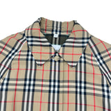 バーバリー BURBERRY チェック柄スプリングコート 8008846 ベージュ ポリエステル/コットン レディース トレンチコート