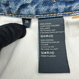 セリーヌ CELINE トリオンフチェーンフレアデニムパンツ N678930F ブルー デニム レディース デニムパンツ