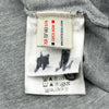 モンクレール MONCLER ロゴワッペン半袖ポロシャツ グレー コットン メンズ ポロシャツ