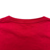 バレンシアガ BALENCIAGA BBロゴプリント半袖Tシャツ 594579 レッド コットン メンズ 半袖Ｔシャツ