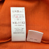 ルイ・ヴィトン LOUIS VUITTON LV刺繡半袖ポロシャツ JR32JEA オレンジ コットン レディース ポロシャツ