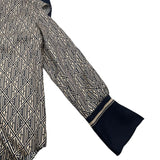 クロエ Chloe 総柄ボウタイシルクブラウス CHC20AHT ベージュ シルク レディース ブラウス