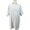 バレンシアガ BALENCIAGA ピアス装飾ダメージ加工半袖Tシャツ 761460 グレー コットン レディース 半袖Ｔシャツ