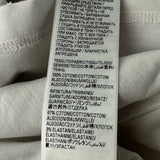 バレンシアガ BALENCIAGA ピアス装飾ダメージ加工半袖Tシャツ 761460 グレー コットン レディース 半袖Ｔシャツ