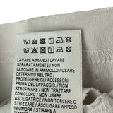 バレンシアガ BALENCIAGA ピアス装飾ダメージ加工半袖Tシャツ 761460 グレー コットン レディース 半袖Ｔシャツ