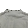 バレンシアガ BALENCIAGA ピアス装飾ダメージ加工半袖Tシャツ 761460 グレー コットン レディース 半袖Ｔシャツ