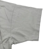 バレンシアガ BALENCIAGA ピアス装飾ダメージ加工半袖Tシャツ 761460 グレー コットン レディース 半袖Ｔシャツ