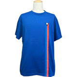 ルイ・ヴィトン LOUIS VUITTON Americas Cup ロゴ半袖Tシャツ HRY59W ブルー コットン メンズ 半袖Ｔシャツ