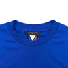 ルイ・ヴィトン LOUIS VUITTON Americas Cup ロゴ半袖Tシャツ HRY59W ブルー コットン メンズ 半袖Ｔシャツ