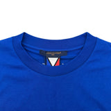 ルイ・ヴィトン LOUIS VUITTON Americas Cup ロゴ半袖Tシャツ HRY59W ブルー コットン メンズ 半袖Ｔシャツ