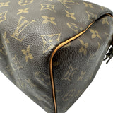 ルイ・ヴィトン LOUIS VUITTON スピーディ25 M41528 ブラウン モノグラム/レザー レディース ボストンバッグ