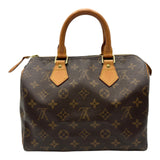 ルイ・ヴィトン LOUIS VUITTON スピーディ25 M41528 ブラウン モノグラム/レザー レディース ボストンバッグ