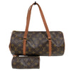 ルイ・ヴィトン LOUIS VUITTON パピヨン30 M51365 ブラウン モノグラムキャンバス　 レディース ハンドバッグ