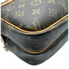 ルイ・ヴィトン LOUIS VUITTON リポーターPM M45254 ブラウン モノグラム/レザー レディース ショルダーバッグ
