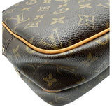 ルイ・ヴィトン LOUIS VUITTON リポーターPM M45254 ブラウン モノグラム/レザー レディース ショルダーバッグ