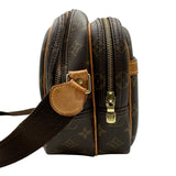 ルイ・ヴィトン LOUIS VUITTON リポーターPM M45254 ブラウン モノグラム/レザー レディース ショルダーバッグ