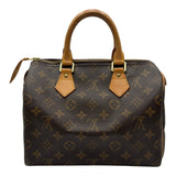 ルイ・ヴィトン LOUIS VUITTON スピーディ25 M41528 ブラウン モノグラム/レザー レディース ボストンバッグ