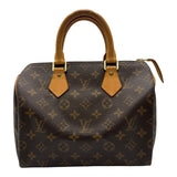 ルイ・ヴィトン LOUIS VUITTON スピーディ25 M41528 ブラウン モノグラム/レザー レディース ボストンバッグ