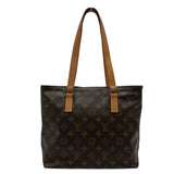 ルイ・ヴィトン LOUIS VUITTON カバ・ピアノ M51148 ブラウン モノグラム/レザー レディース トートバッグ