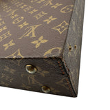 ルイ・ヴィトン LOUIS VUITTON クラッシャー M53122 ブラウン モノグラム・レザー メンズ トランク