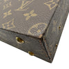 ルイ・ヴィトン LOUIS VUITTON クラッシャー M53122 ブラウン モノグラム・レザー メンズ トランク