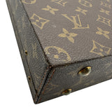 ルイ・ヴィトン LOUIS VUITTON クラッシャー M53122 ブラウン モノグラム・レザー メンズ トランク