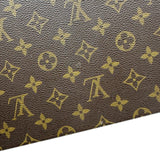 ルイ・ヴィトン LOUIS VUITTON クラッシャー M53122 ブラウン モノグラム・レザー メンズ トランク