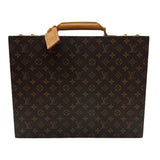 ルイ・ヴィトン LOUIS VUITTON クラッシャー M53122 ブラウン モノグラム・レザー メンズ トランク