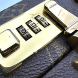 ルイ・ヴィトン LOUIS VUITTON クラッシャー M53122 ブラウン モノグラム・レザー メンズ トランク