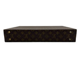 ルイ・ヴィトン LOUIS VUITTON クラッシャー M53122 ブラウン モノグラム・レザー メンズ トランク