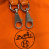 エルメス HERMES ケリー25 内縫い □J刻 オレンジ　シルバー金具 スイフト レディース ハンドバッグ