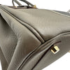 エルメス HERMES バーキン35 クラブ □O刻 エタン/グラファイト/グレーフォンセ トリヨンクレマンス/リザード レディース ハンドバッグ