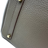 エルメス HERMES バーキン35 クラブ □O刻 エタン/グラファイト/グレーフォンセ トリヨンクレマンス/リザード レディース ハンドバッグ