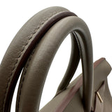 エルメス HERMES バーキン35 クラブ □O刻 エタン/グラファイト/グレーフォンセ トリヨンクレマンス/リザード レディース ハンドバッグ