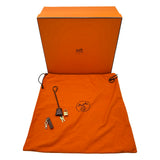 エルメス HERMES エールバッグPM □F刻印 ブラウン ゴールド金具 トワル ハンター レディース ハンドバッグ ショルダーバッグ