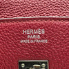 エルメス HERMES バーキン25 X刻 ルージュグレナ シルバー金具 トゴ レディース ハンドバッグ