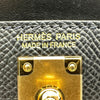 エルメス HERMES ミニケリー2 Z刻 ブラック ゴールド金具 エプソン レディース ショルダーバッグ