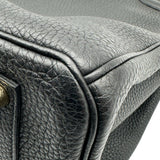 エルメス HERMES バーキン35 T刻印 ブラック ゴールド金具 トゴ レディース ハンドバッグ