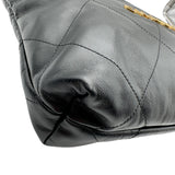 シャネル CHANEL CHANEL22 スモールバッグ AS3260 ブラック ゴールド金具 シャイニーカーフ レディース ショルダーバッグ