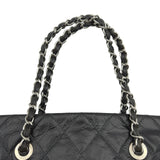 シャネル CHANEL ココマーク チェーントートバッグ 13番台 ブラック シルバー金具 エイジドカーフ レディース ハンドバッグ