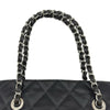 シャネル CHANEL ココマーク チェーントートバッグ 13番台 ブラック シルバー金具 エイジドカーフ レディース ハンドバッグ