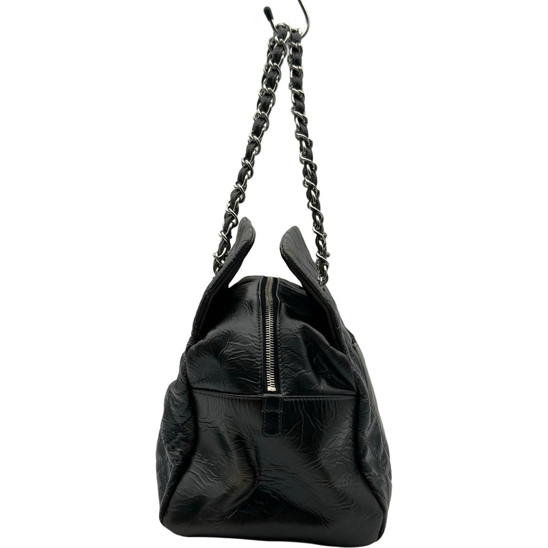 シャネル CHANEL ココマーク チェーントートバッグ 13番台 ブラック