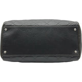 シャネル CHANEL ココマーク チェーントートバッグ 13番台 ブラック シルバー金具 エイジドカーフ レディース ハンドバッグ