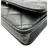 シャネル CHANEL マトラッセ チェーンウォレット AP0250 ブラック ゴールド金具 キャビアスキン レディース ショルダーバッグ